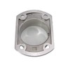 Stainless Steel Floor Flange for 2" Round Stainless Post &