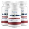 L - Arginina 500mg - 300 Cpsulas Pack 3 100