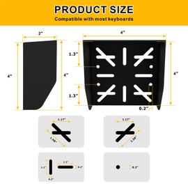 Wdwlbsm Waterproof Cover for Keypad Mounting Pedestal, Keypad Mounting Post Universal Keypad Protection Cover for Outdoor Automatic Gate Opener Systems