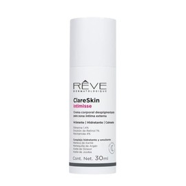 Rve Dermatologique ClareSkin Intimisse - Crema Corporal Unificadora de Tono para Zona Sensible Extrema, Axilas e Ingles - Con Niacinamida 4,...       