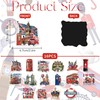 16PCS London Fridge Magnets, England London Icons Themed Refrigerator Locker