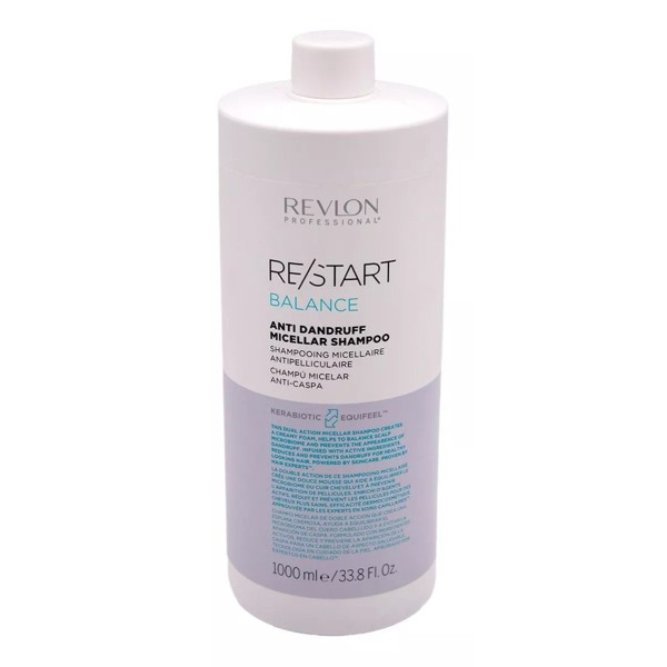 REVLON PROFESSIONAL RESTART Shampoo Anti Caspa Restart Anti Dandruff Micellar 1000ml