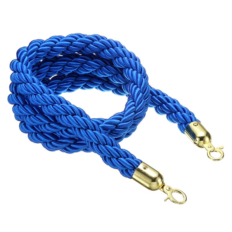 PATIKIL Stanchion Rope, 1.8m/5.9Ft Barrier Rope Twisted Post Ropes for