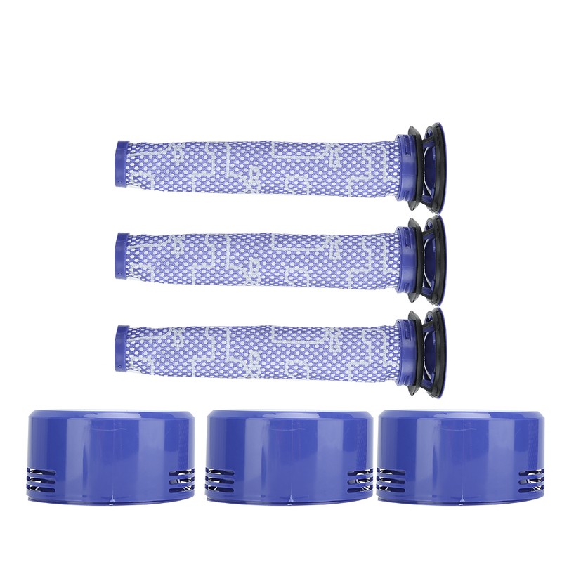 6Pcs Set Pre Filter Post Filter Replacement Accessories Fit for