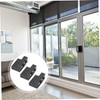 Operitacx 3pcs Door Limiter for Sliding Industrial Doors Gap Blocker