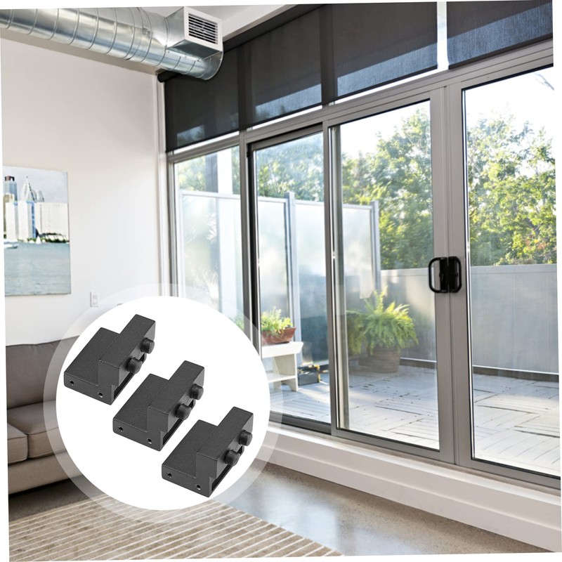 Operitacx 3pcs Door Limiter for Sliding Industrial Doors Gap Blocker