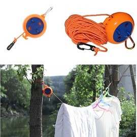 Portable Camping & Travel Clothesline Portable 2ea