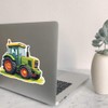 Azeeda Große 210mm 'Grüner Traktor' Permanente Aufkleber (DW00129306)