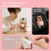 Durdiiy 8 PCS Cute Cat Dog Shaped Stickers, 3D Shiba