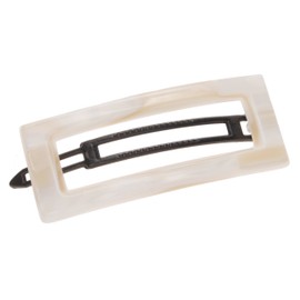 France Luxe Cutout Rectangle Plastic Tige Boule Barrette - Alba