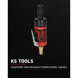 KS Tools 515.5530 Slim Power Mini Air Die Grinder Kit – Straight