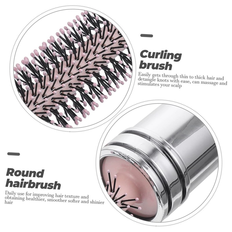 Gatuida Retractable Styling Roller Hairbrush for Women Static Travel Brush