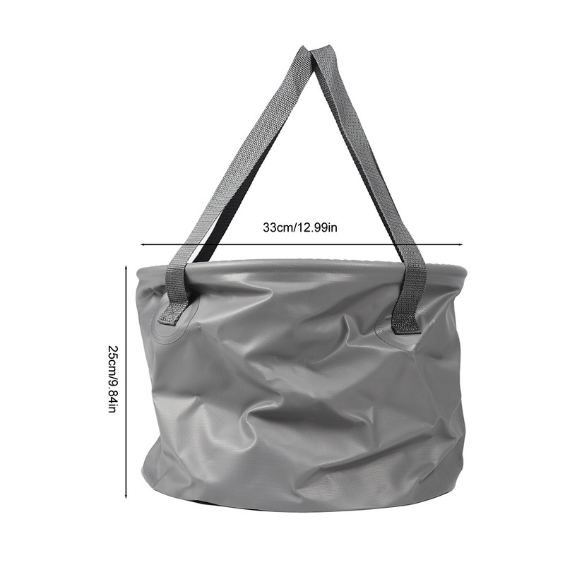 Collapsible Bucket Thickened Large Capacity Portable Folding Water Container with