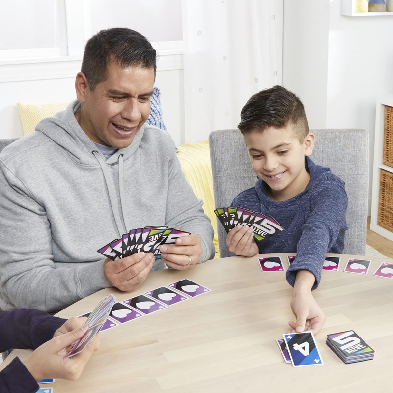 Hasbro Gaming 5 Alive Card Game, Fast-Paced Game for Kids