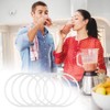6 PCS Replacement Gaskets Healthy & Environmentally Friendly Rubber O