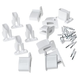 ClosetMaid Wall Brackets, White, 12-Pack #1782