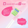 YUNCHI K5 Kids Electric Toothbrush Rechargeable for Ages 4-6-8-12 with