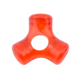 AFW Rigging Tri-Bead, 9.5 x 9.5 mm / .374 x .374 in, 3.432 mm / .135 in I.D., Red 50 pc