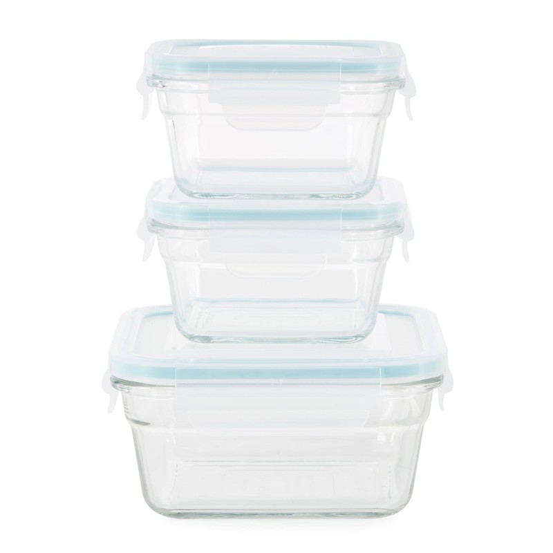 Glasslock Oven and Microwave Safe Glass Food Storage Containers 14