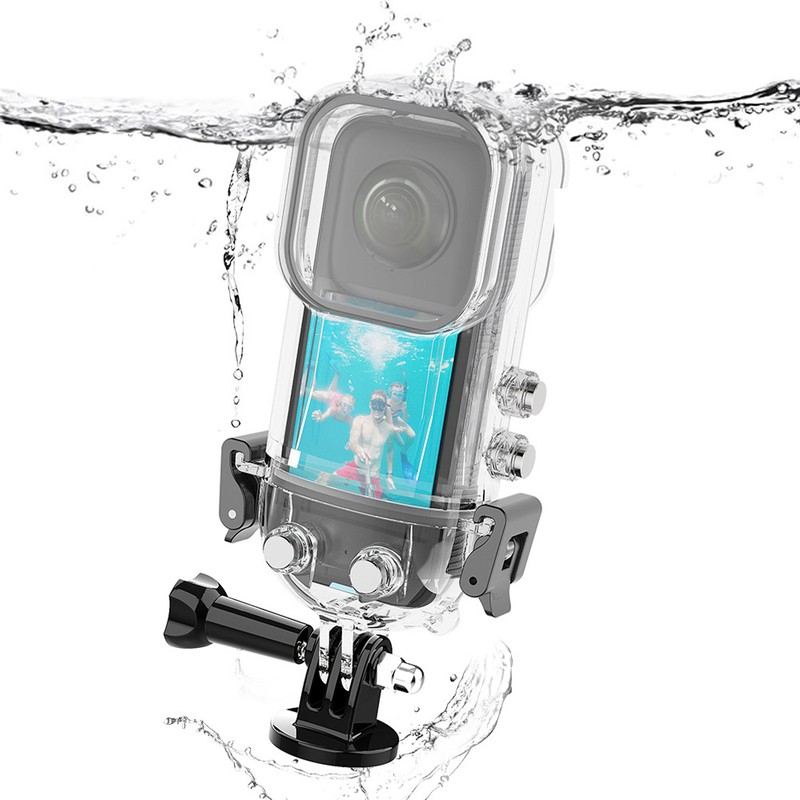 Action Camera Waterproof Case 45m Protective Dust Proof Action Camera