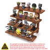 Manspdier Wooden Display Stand Wood Cupcake Stands Tool Free, Rustic
