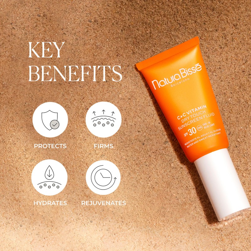 Natura Bissé C+C SPF 30 Dry Touch Sunscreen Fluid, High