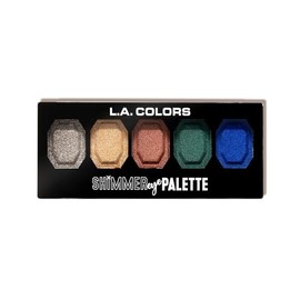 L.A. COLORS Shimmer Eye Palette, Be Bright CES698