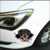 Rottweiler 3D Breakthrough Effect, Waterproof, Reflective, Funny Sticker for Laptop,