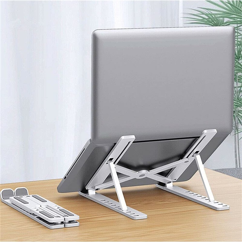 Portable Laptop Stand Tray Holder Cooling Riser Notebook 10-17" Tablet