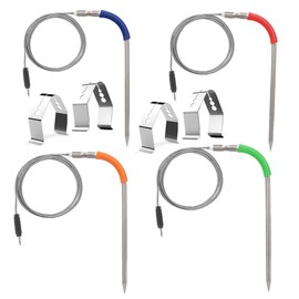 Sonda de repuesto de Weber iGrill 2 iGrill 3 termómetro y sonda de repuesto Weber iGrill Mini & iGrill Pro (4 piezas)