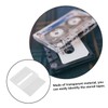 Kisangel Plastic Cassette Holder Cassette Tape Storage Tape Cases Audio