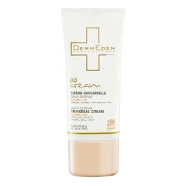 Dermeden Crema Facial DD Cream SPF 50+ Antiedad Hipoalergénica con Vitamina C
