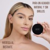 Goc, Polvo Compacto Mineral, Cobertura Completa, Hidrata