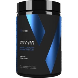 Vyotech Grass-Fed Collagen | Bovine Collagen Peptides Type I & III | Supports Skin Nails Hair Joints & Gut Health | 10g Collagen Per Serving | Unflavored | 20 Servings | 220g / 7.7 oz