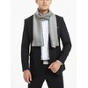 WANYING men's silk scarf faux silk spring autumn double-sided men's