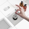 Neodrain 6-Inch Square Shower Drain with Removable Quadrato Pattern Grate,