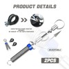 Wedcool 2PCS Vehicle Trunk Lifting Spring, Car Trunk Lid Spring,