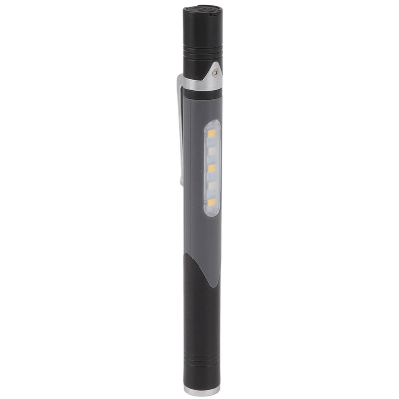 Pen Flashlight USB Charge 3 Light Sources LED Chip Clip