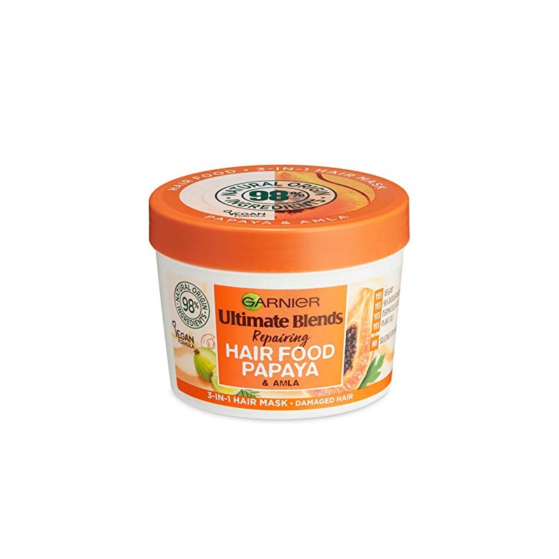 Garnier Fructis Hair Food Papaya Hair Mask 390ml