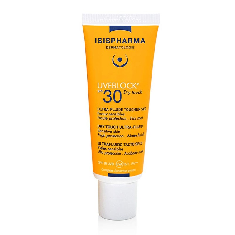 Isispharma Uveblock SPF 30 40 ml Alta protección solar para