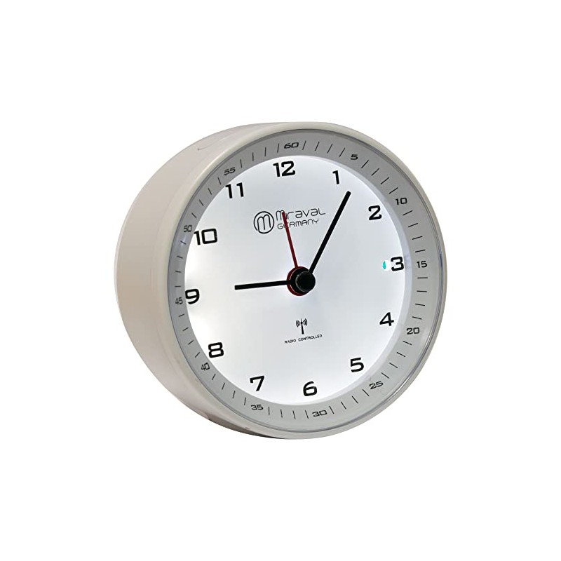 Miraval Premiumline DCF77 Wireless Alarm Clock Travel Alarm Clock Analogue