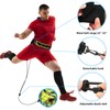Civaner 2 Pcs Soccer Kick Throw Trainer Adjustable Waist Belt
