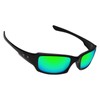 Alphax Emerald Green Polarized Replacement Lenses for Oakley Fives Squared