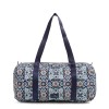 Vera Bradley LU Large Traveler Duffel Lisbon Medallion Cool Bag