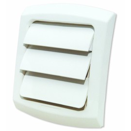 Dundas Jafine LC4WZW ProVent White Exhaust Cap, 4-Inches