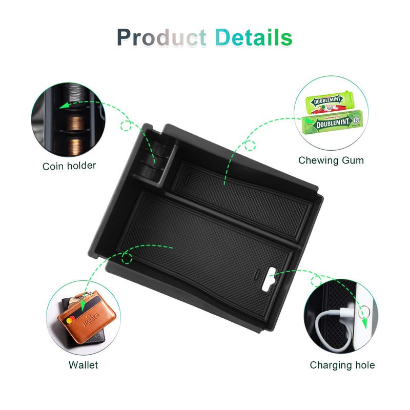 GAFAT Hyundai Tucson Storage Box, Automatic Transmission Centre Console Organiser