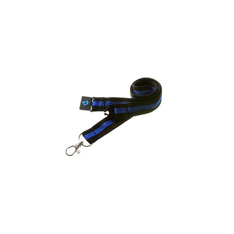 20mm Lanyard with Safety Break Away and Metal Clip -