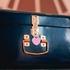Ipetboom Mini Heart Lock with Keys Small Padlock for Diary