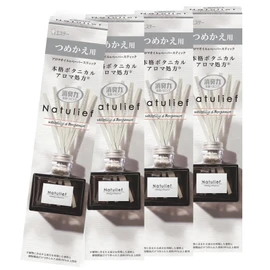Este Natural Leaf Lily & Bergamot Refills x 4, 2.7 fl oz (80 ml)