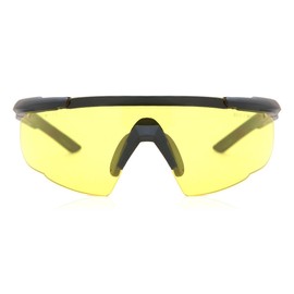 Wiley X Saber Advanced Glasses Pale Yellow Lens Matte Black Frame